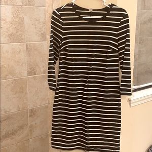 Striped t shirt dress